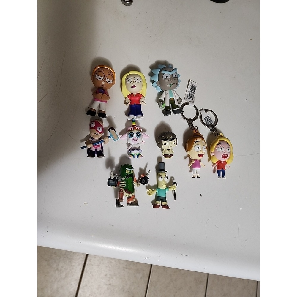 Funko Rick‎ and Morty 10 Figure Lot